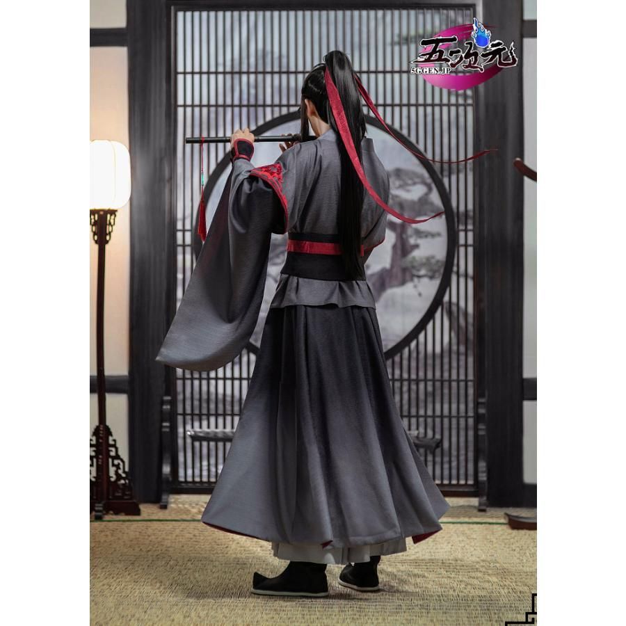 新発売 猫屋小舗 魔道祖師 公式衣装 コスプレ 魏無羨 莫玄羽ver ウィッグ 靴 鬼笛 追加可 BJ0923ML04 ハロウィン
