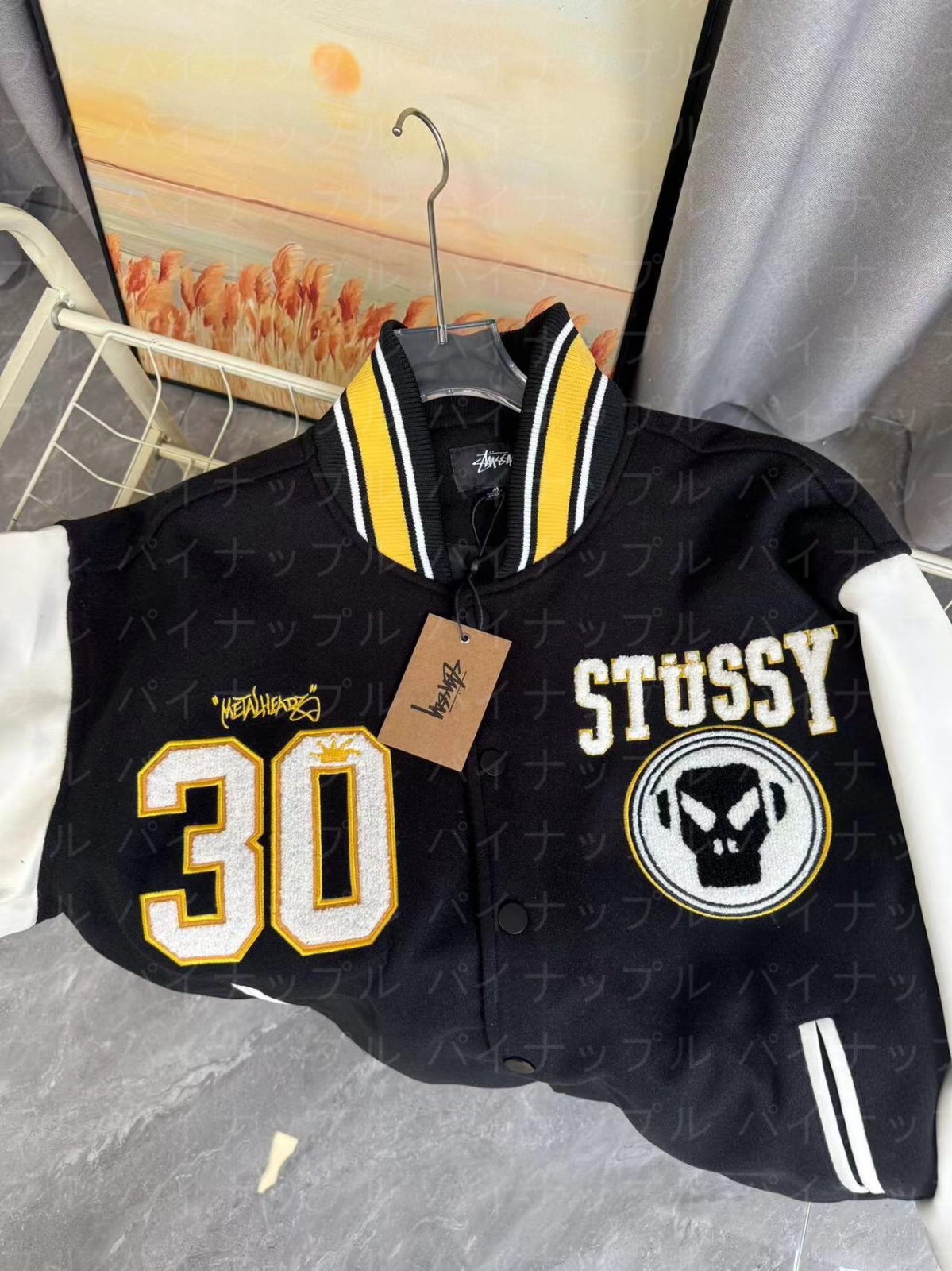 新品 未使用 stussy  ステューシー   スタジャン