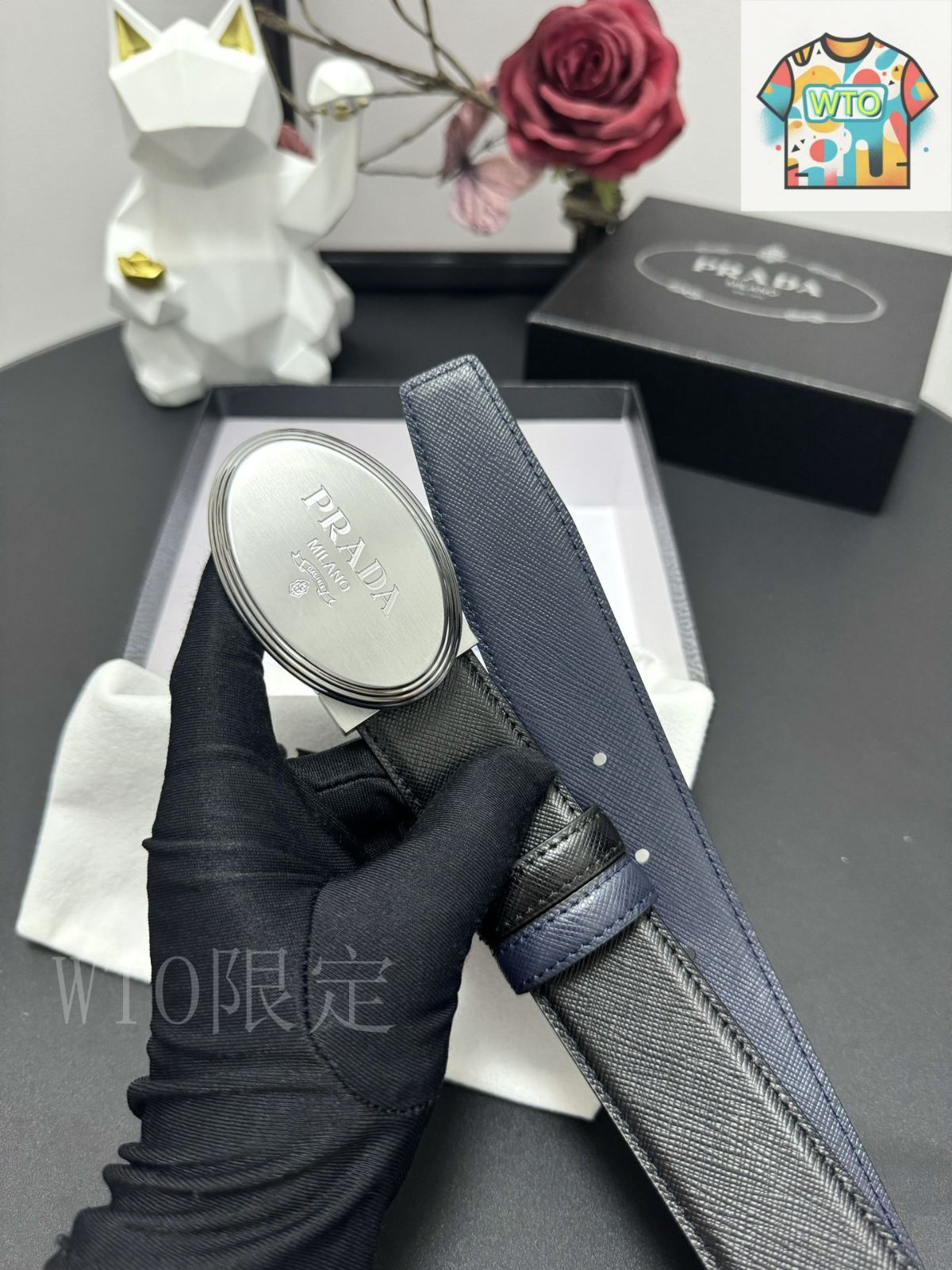 【新品・未使用】PRADA 未使用 プラダ PRADA スニーカー 靴 シューズ ロゴ ナイロン