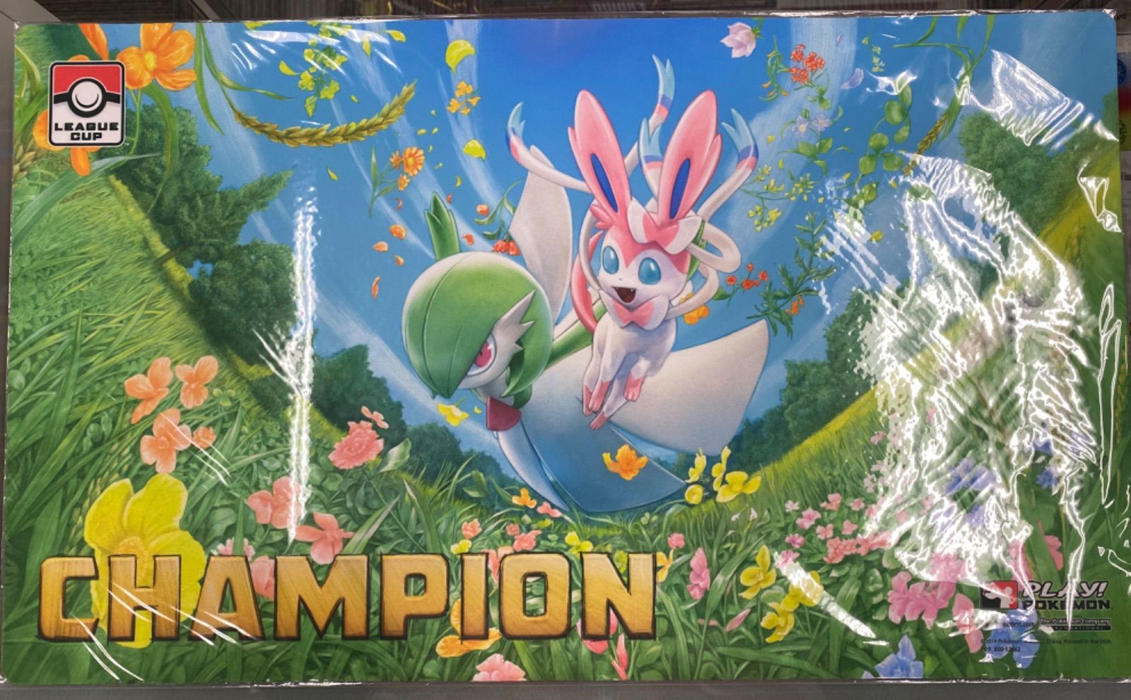 ポケカ サーナイト ニンフィア Champion プレイマット 海外 - メルカリ