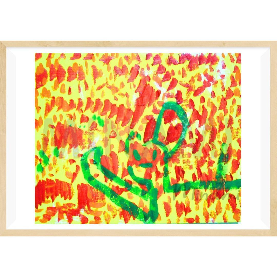 ★鈴木哲也★丸80 現代アート 原画 絵画 ポップアート ★送料無料#141 ☆鈴木哲也☆丸80 現代アート 原画 絵画 ポップアート ☆送料無料#141