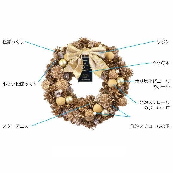 THE NEIGHBORS クリスマスリース ネイバーズ プリザーブドフラワー The