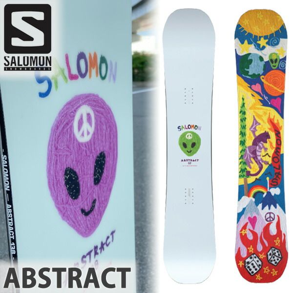 23-24 SALOMON / サロモン ABSTRACT アブストラクト メンズ レディース スノーボード パーク 板 2024 型落ち - メルカリ