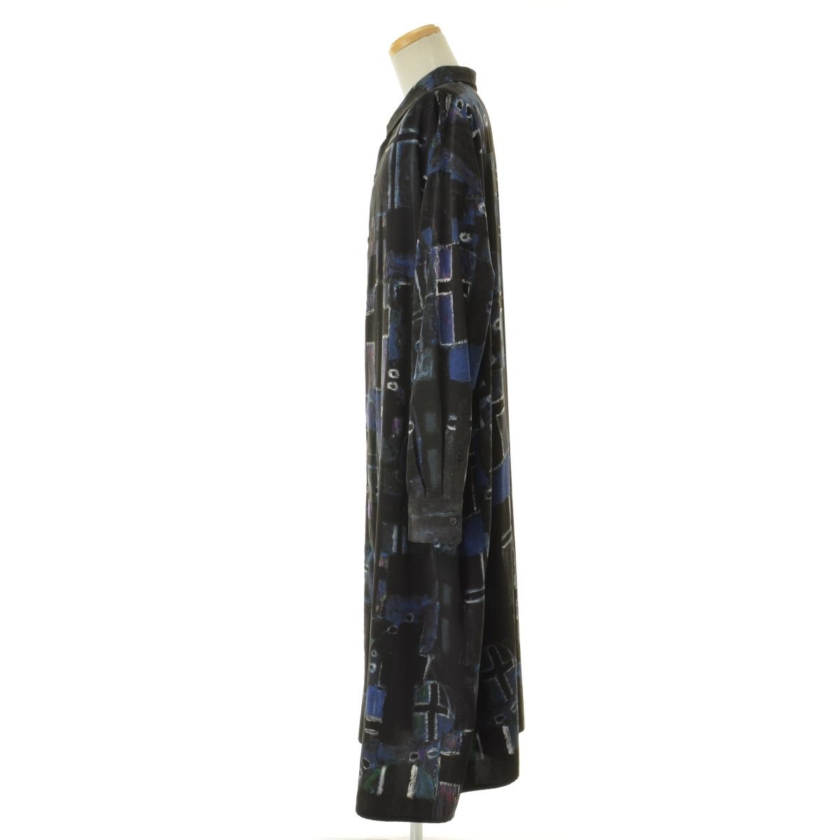 LADMUSICIAN】20SS 2120-114 BACK-FRONT CROSS LONG SHIRT バック 