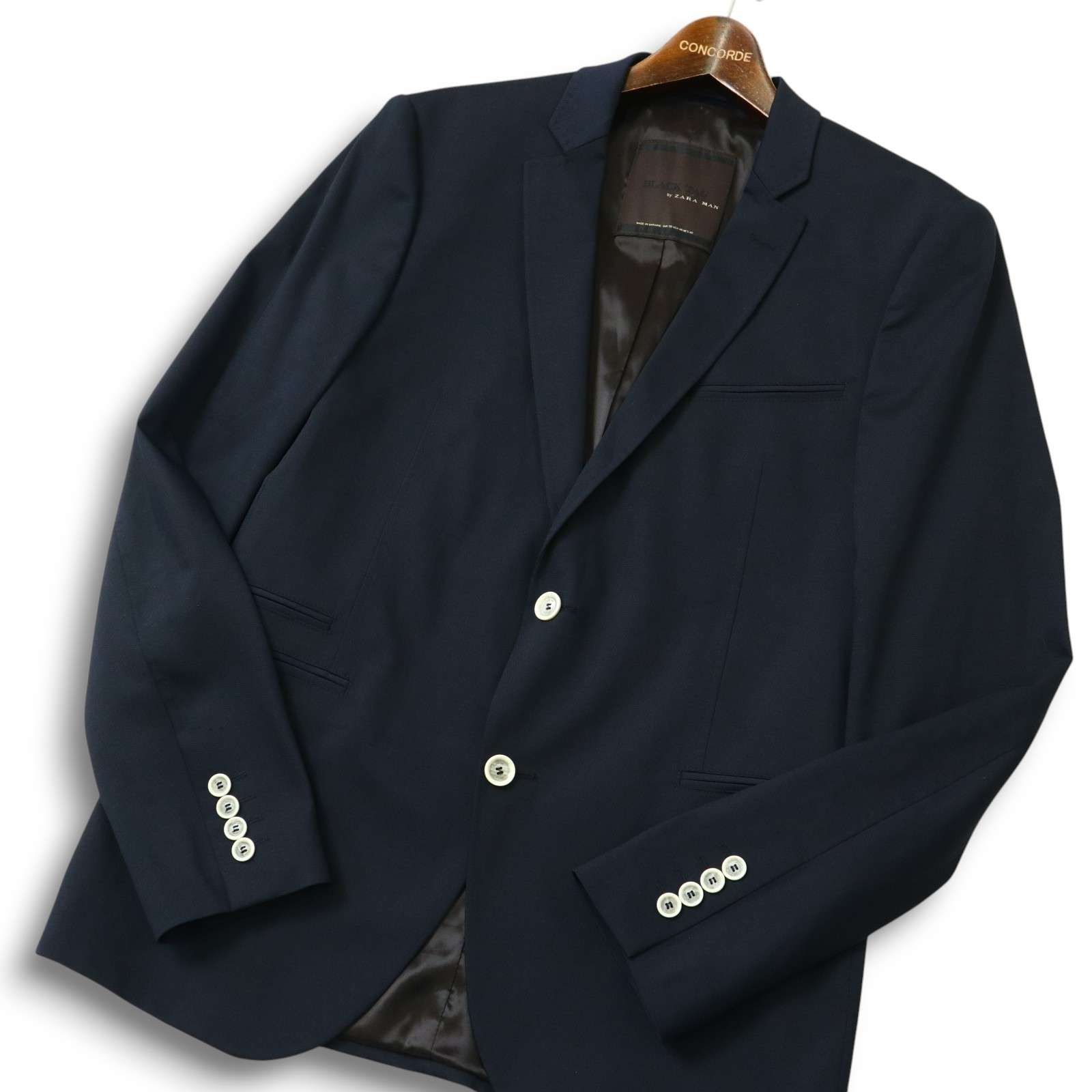 新品未使用✨ZARA MAN テーラードジャケット　サイズM相当 ZARA - 【新品 未使用】 ZARA ザラ マン 現行タグ☆ 秋冬 1B