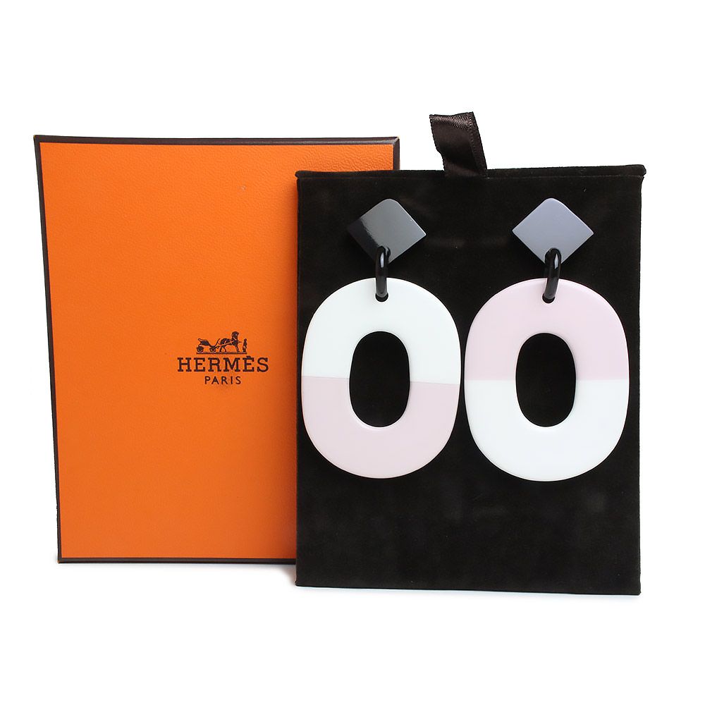 ◇エルメス◇ イスム バッファローホーンピアス エルメス Hermes HERMES ピアス 057080FD バッファローホーン