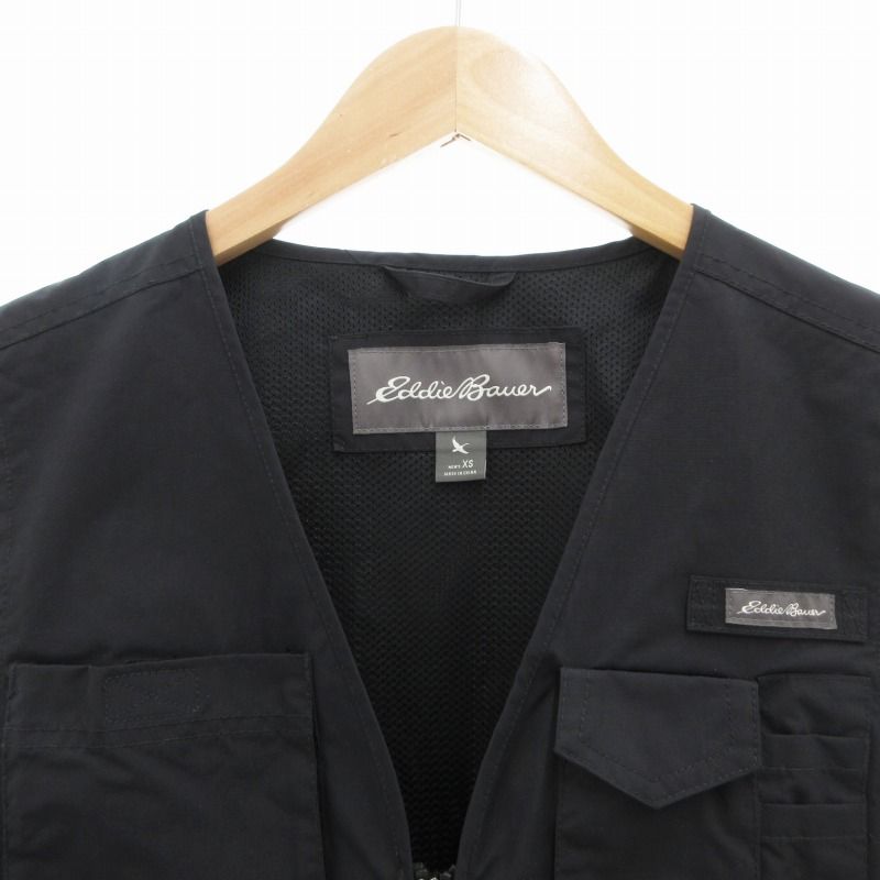 エディーバウアー EDDIE BAUER ナイロンベスト ジップアップ