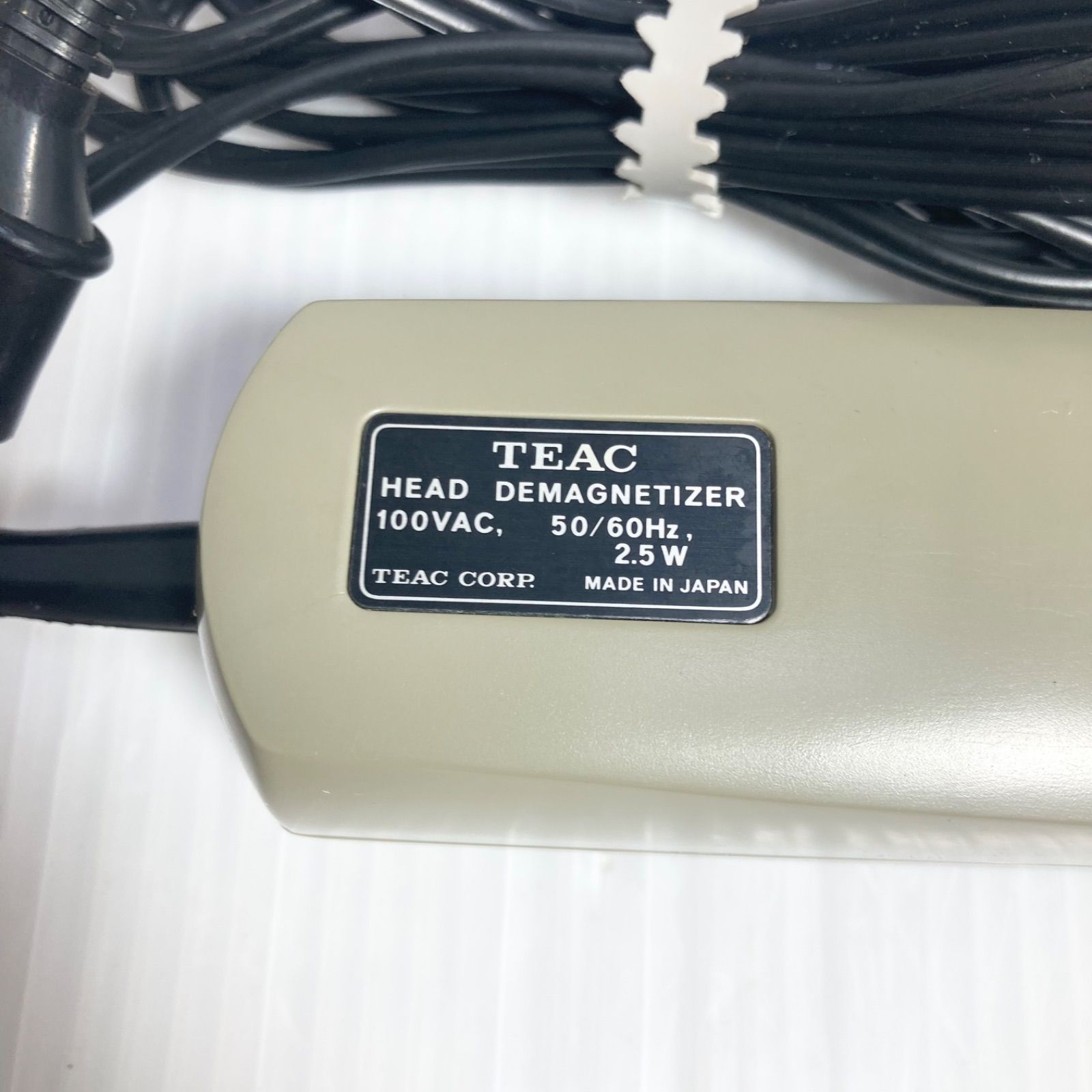 TEAC/ ティアック E-1 HEAD DEMAGNETIZER ヘッドイレーサー 消磁器 箱