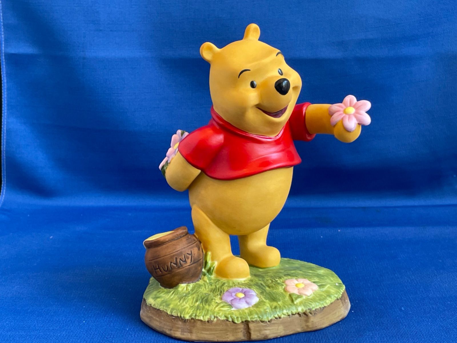 ディズニーランド プーさん 80周年 フィギュア 置き物 フィギュアリン