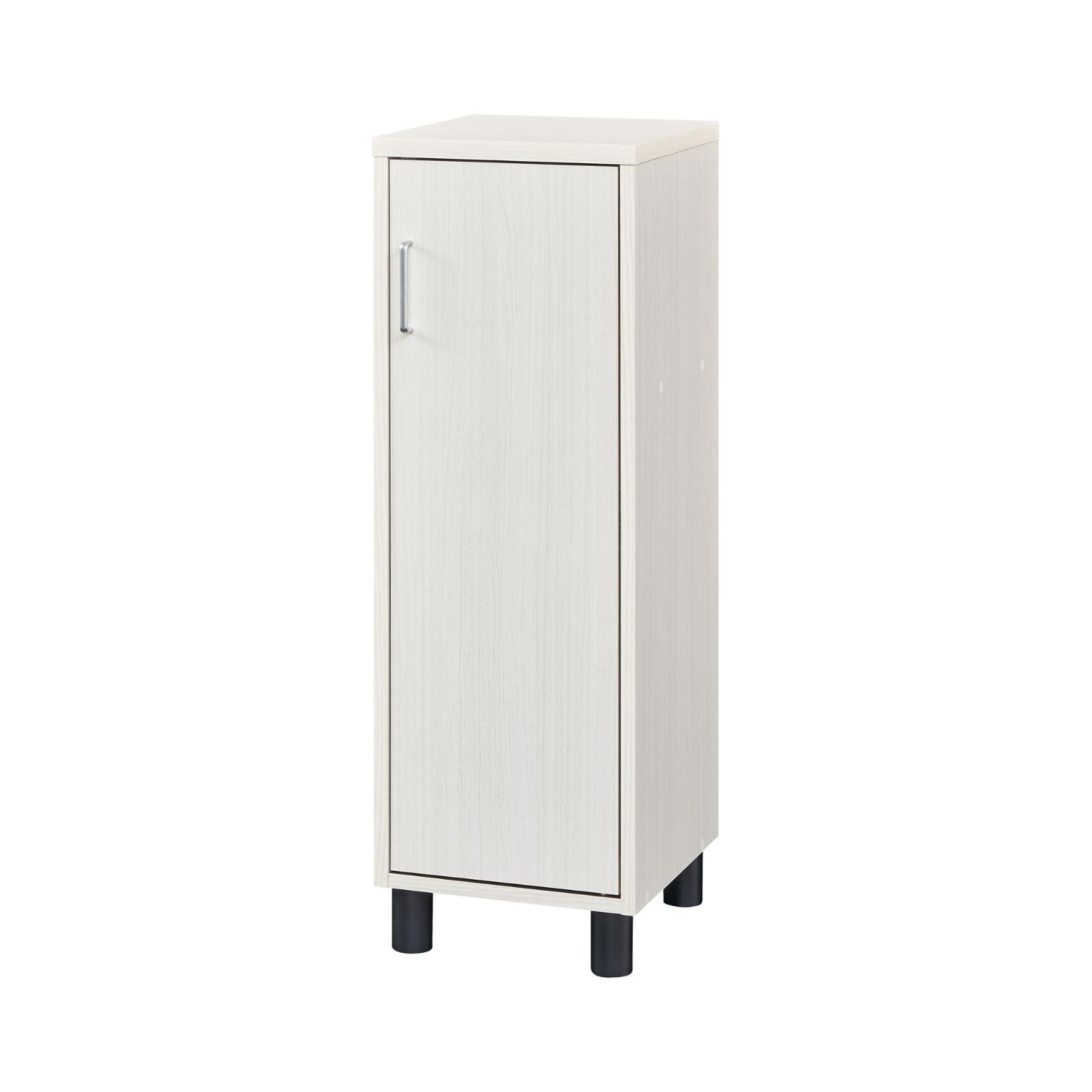 在庫処分 WH FUL-1035D 幅32.8×奥行36.4×高さ99cm ベーシックデザイン 木目柄 白 フルニコ ホワイト 約6足収納 ちょい足しにぴったりな幅約33cmのコンパクトサイズ 隙間 木製 玄関収納 シューズボックス 下駄箱 白井産業