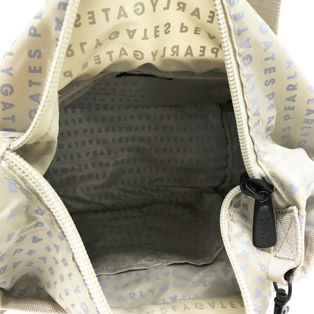 PEARLY GATES パーリーゲイツ カートバッグ ベージュ系 [240101424479