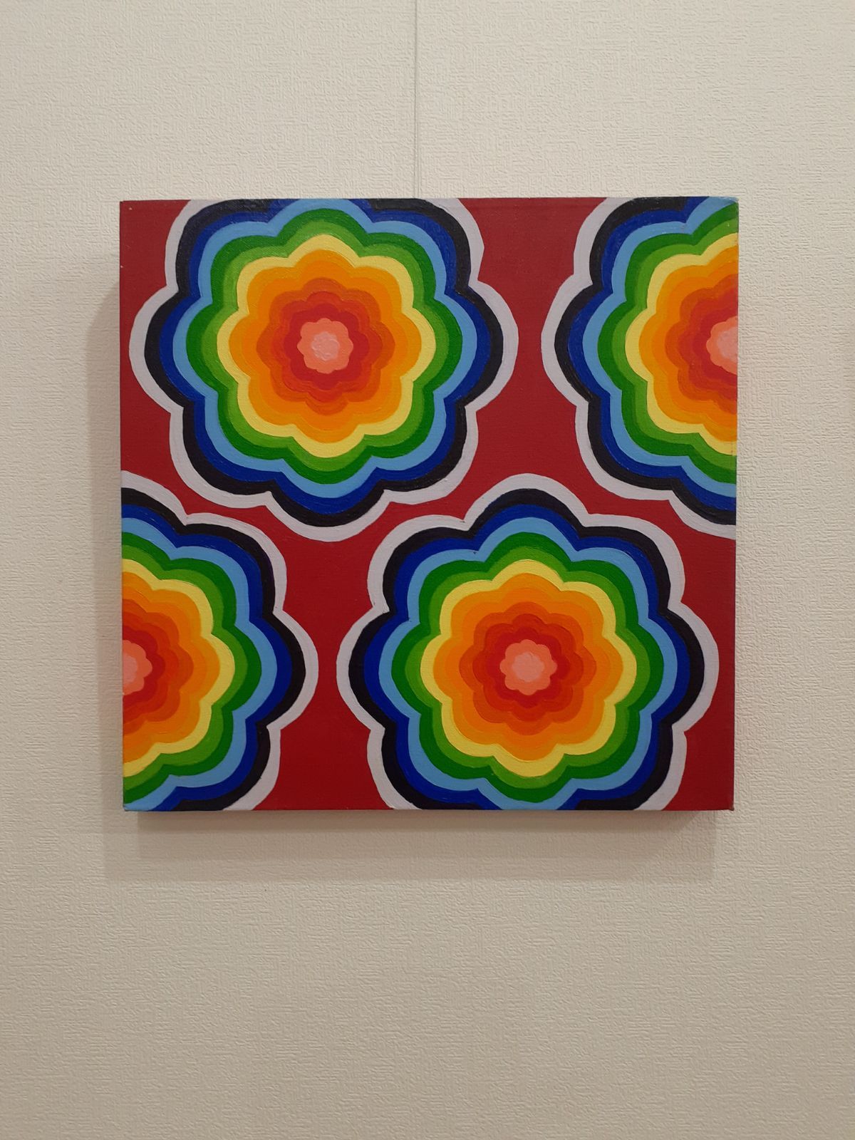 油絵の作品 アキコ曼荼羅123 3つセット 画家 小楠アキコ作品 - メルカリ