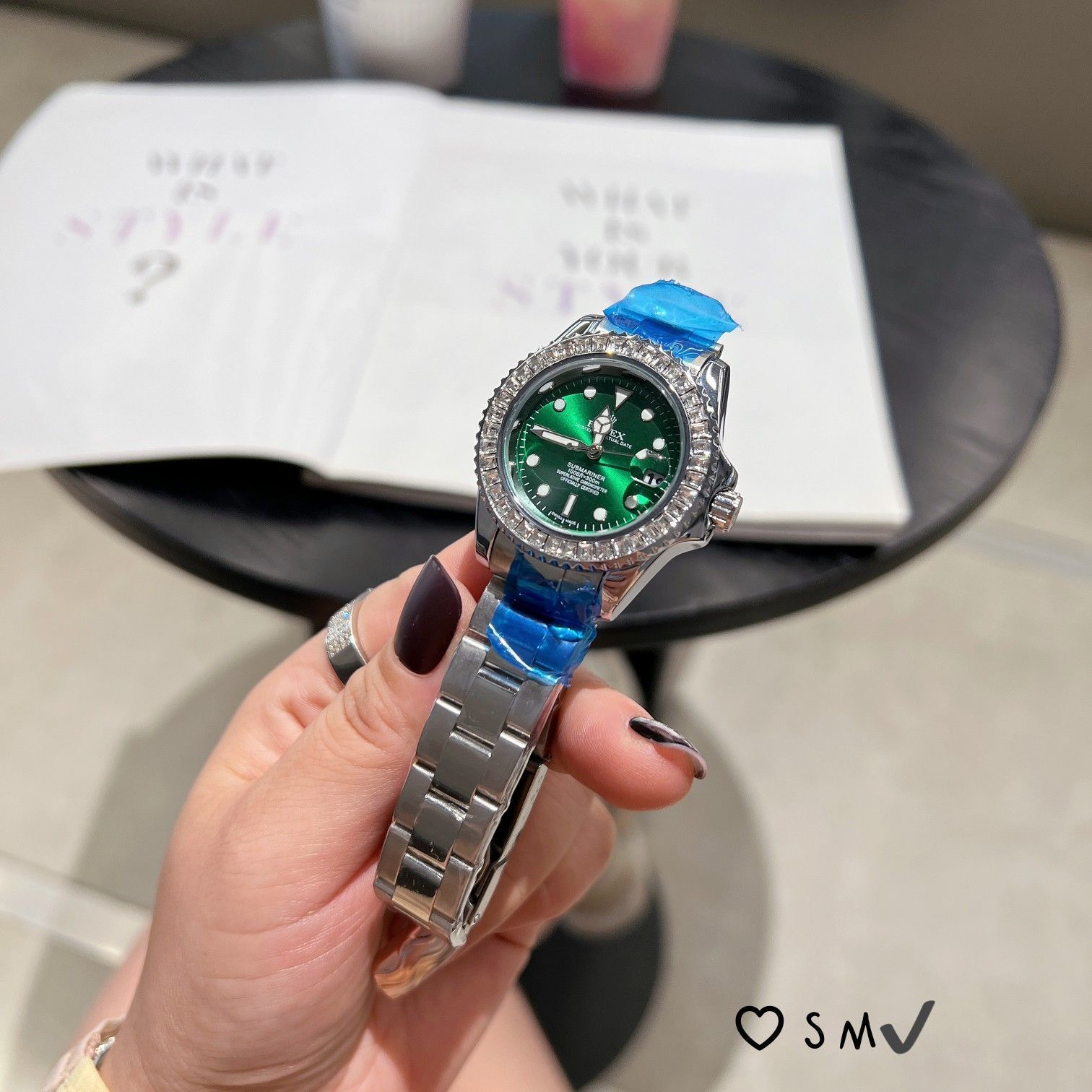 今日 ROLEX ロレックス アクアマンター レディース ダイヤモンド エ LEGANCE 腕時計 新モデル-MM輸入1