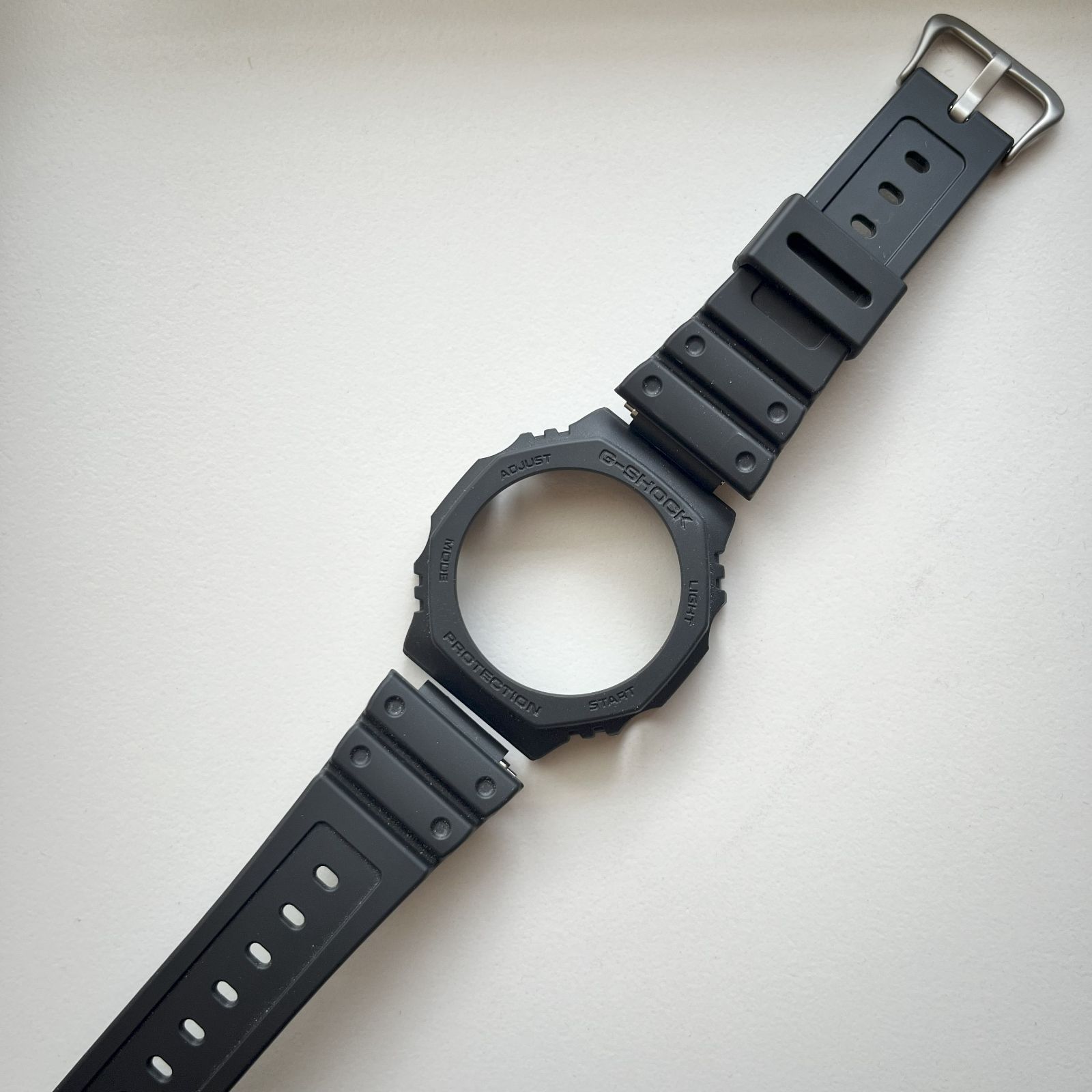 G-SHOCK Gショック CASIO GA2100 オールブラック 黒×黒文字 純正
