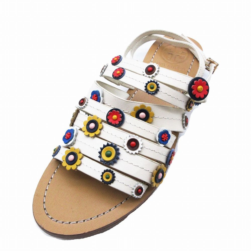 TORY BURCH トリーバーチ フラワー グラディエーター サンダル TORY BURCH トリーバーチ フラワー グラディエーター サンダル