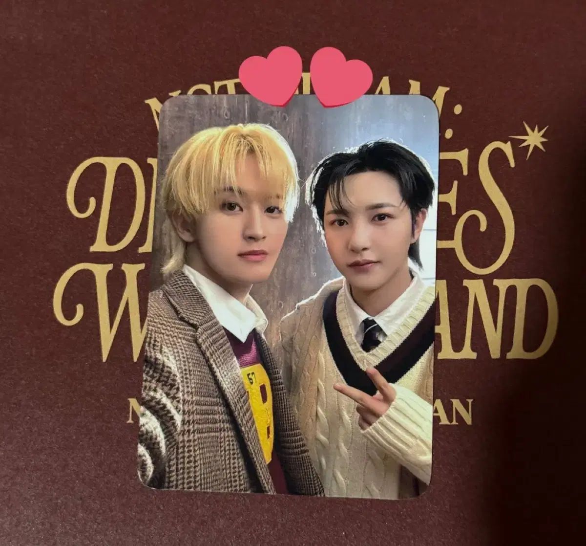 【雷市場（ポンジャン）商品韓国直送】 NCT DREAM(NCTドリーム・ドリム) 日本 ファンミーティング ペンミ 入場 トレカ 入場 特典 マーク(MARK) ロンジュン(RENJUN)