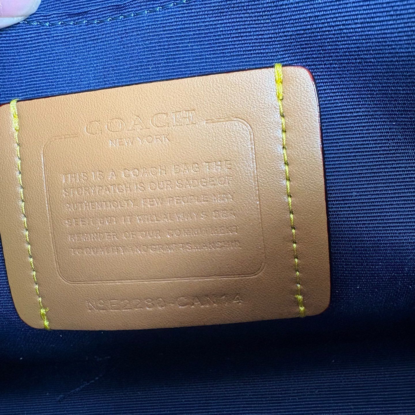 COACH コーチ タビー 3way デニム ショルダーバッグ CAN14 COACH コーチ タビー 3way デニム ショルダーバッグ CAN14