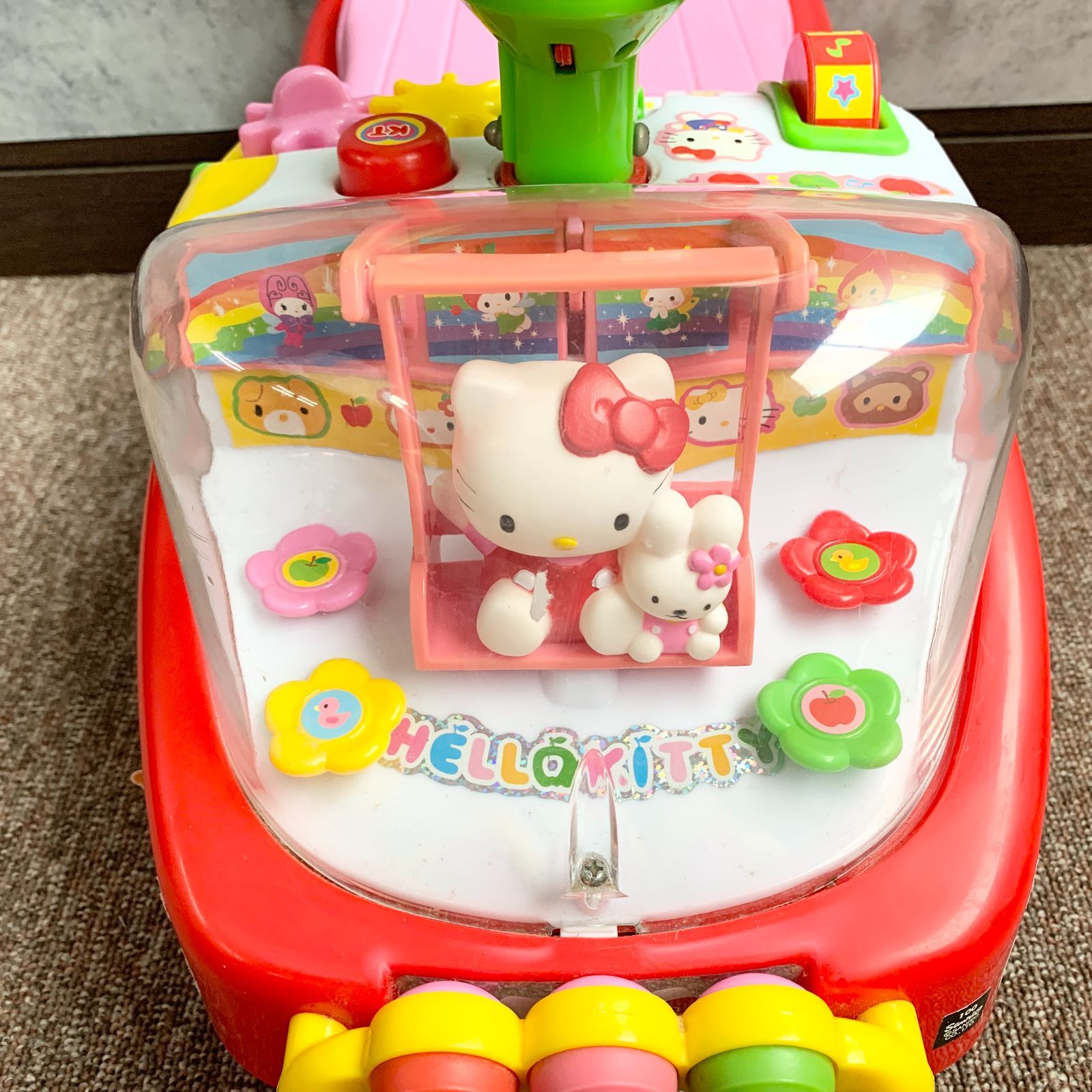 キティちゃん 手押し車 WORLD 野中製作所 乗用玩具 HELLO KITTY