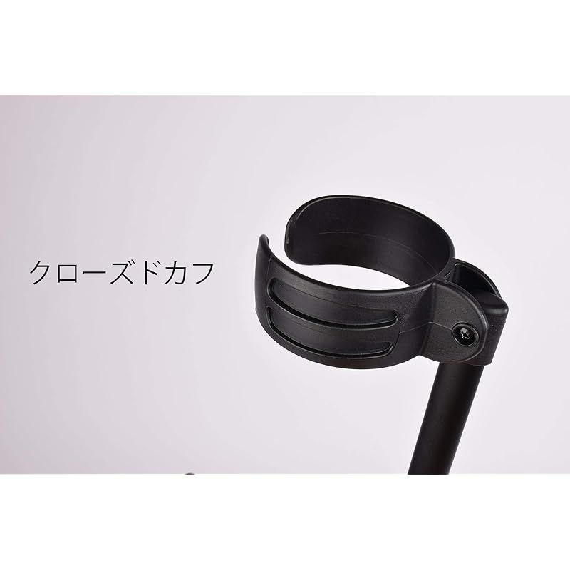 ♥ ファミカ Famica コンパクトクラッチ クローズドカフ O字型カフ 折りたたみ 松葉杖 ロフストランドクラッチ レッド 0