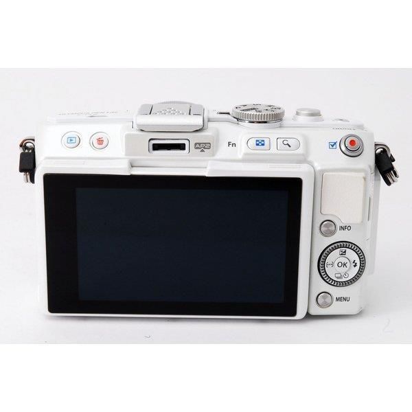 オリンパス OLYMPUS E-PL6 ホワイト レンズキット 美品 SDカード オリンパス OLYMPUS E-PL6 ホワイト レンズキット 美品 SDカード