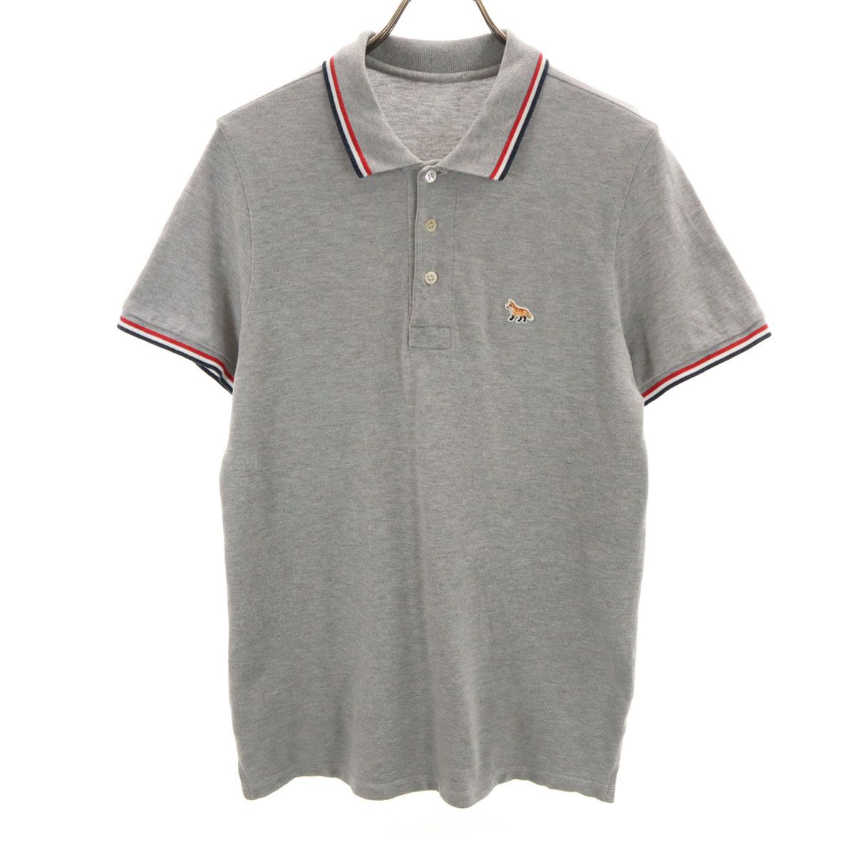 MAISON KITSUNE メゾンキツネ　半袖　ポロシャツ　XL グレー 楽天市場】メゾンキツネ MAISON KITSUNE ポロシャツ グレー