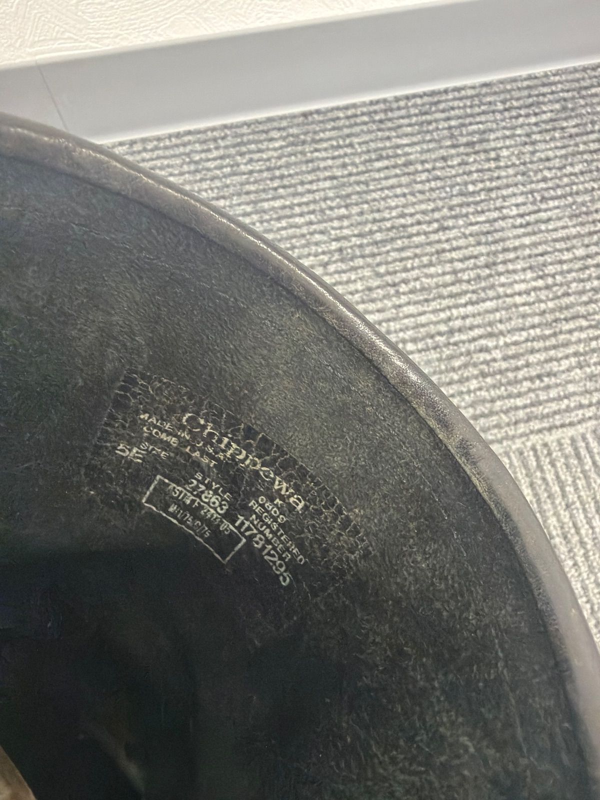  チペワ エンジニアブーツ サイズ5 E 23〜24センチメンズ レディース エンジニアブーツ ブーツ 革靴