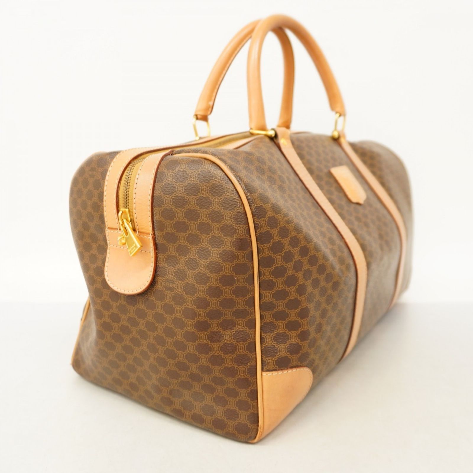 セリーヌ(Celine) セリーヌ ボストンバッグ マカダム ブラウン