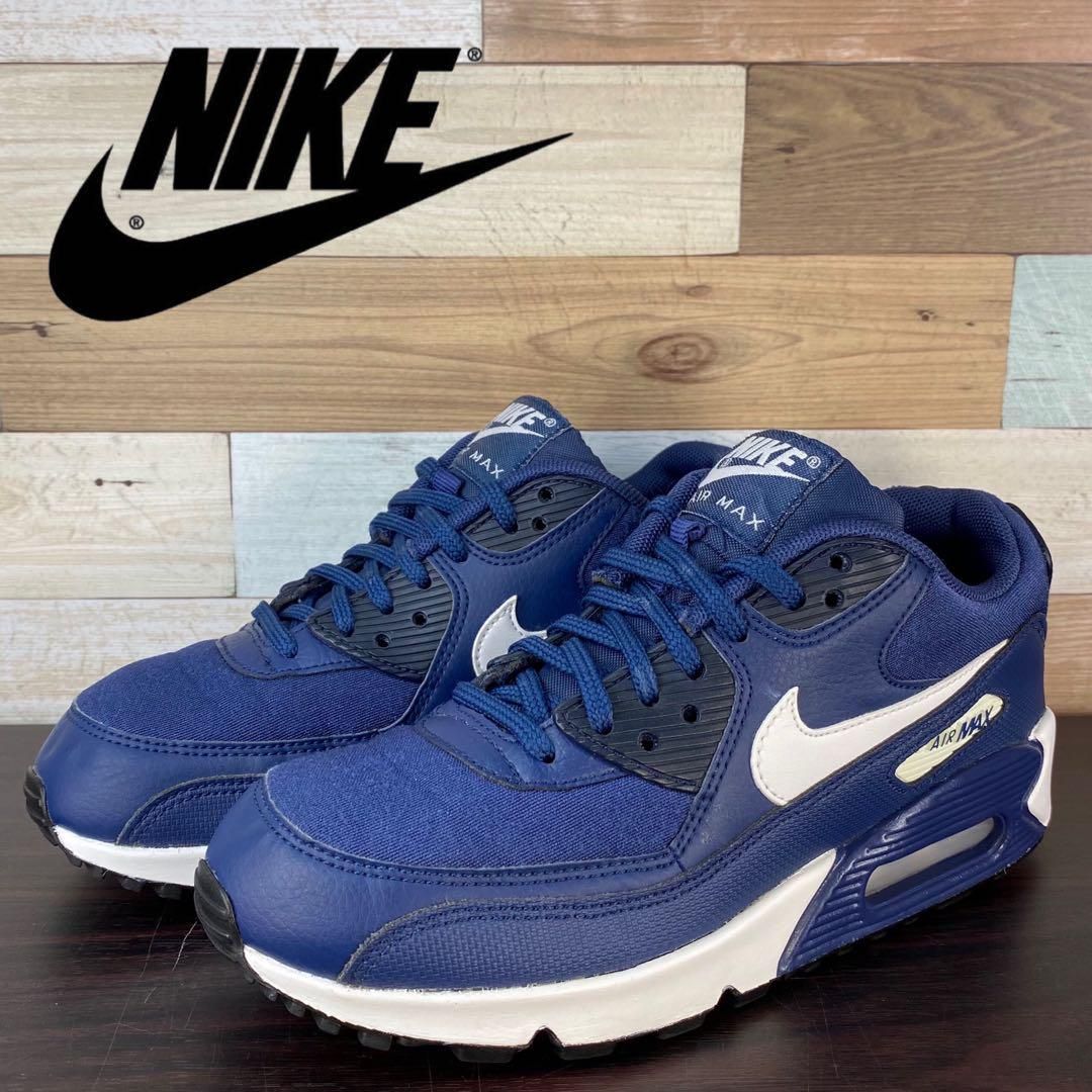 NIKE AIR MAX 90 エア マックス 90 ネイビー ホワイト ランニング