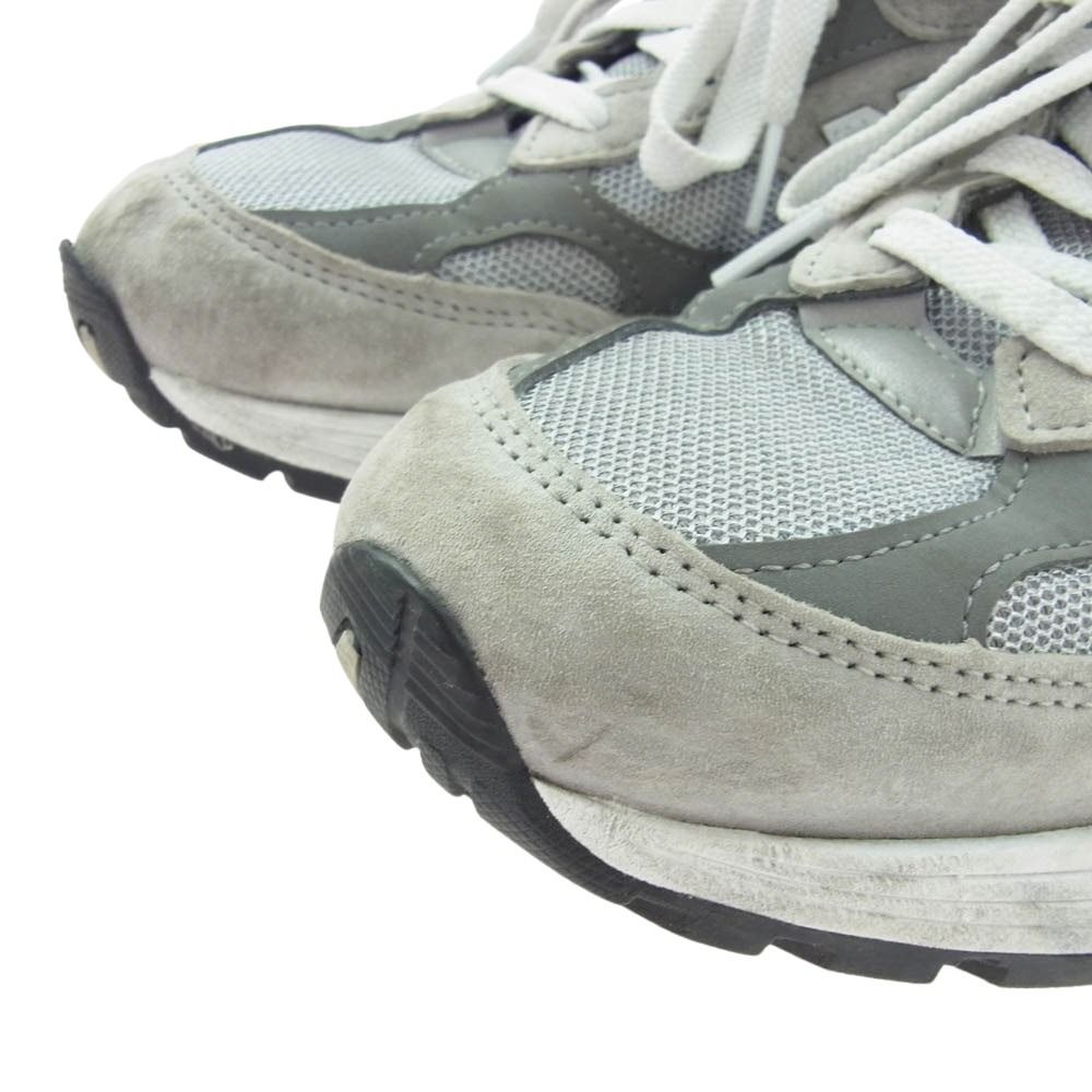 NEW BALANCE ニューバランス M992GR スエード ローカットスニーカー  