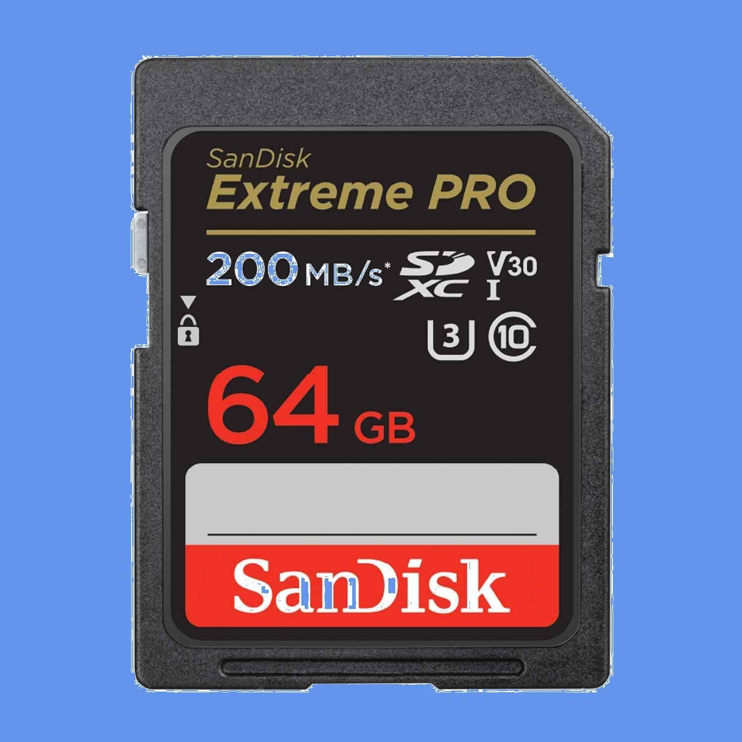 人気商品】SDカード 64GB 】 SDXC Class10 正規品 UHS-I V30 サンディスク 読取最大200MB/s SanDisk  SanDisk Extreme PRO 【 SDSDXXU-064G-GHJIN 新パッケージ - メルカリ