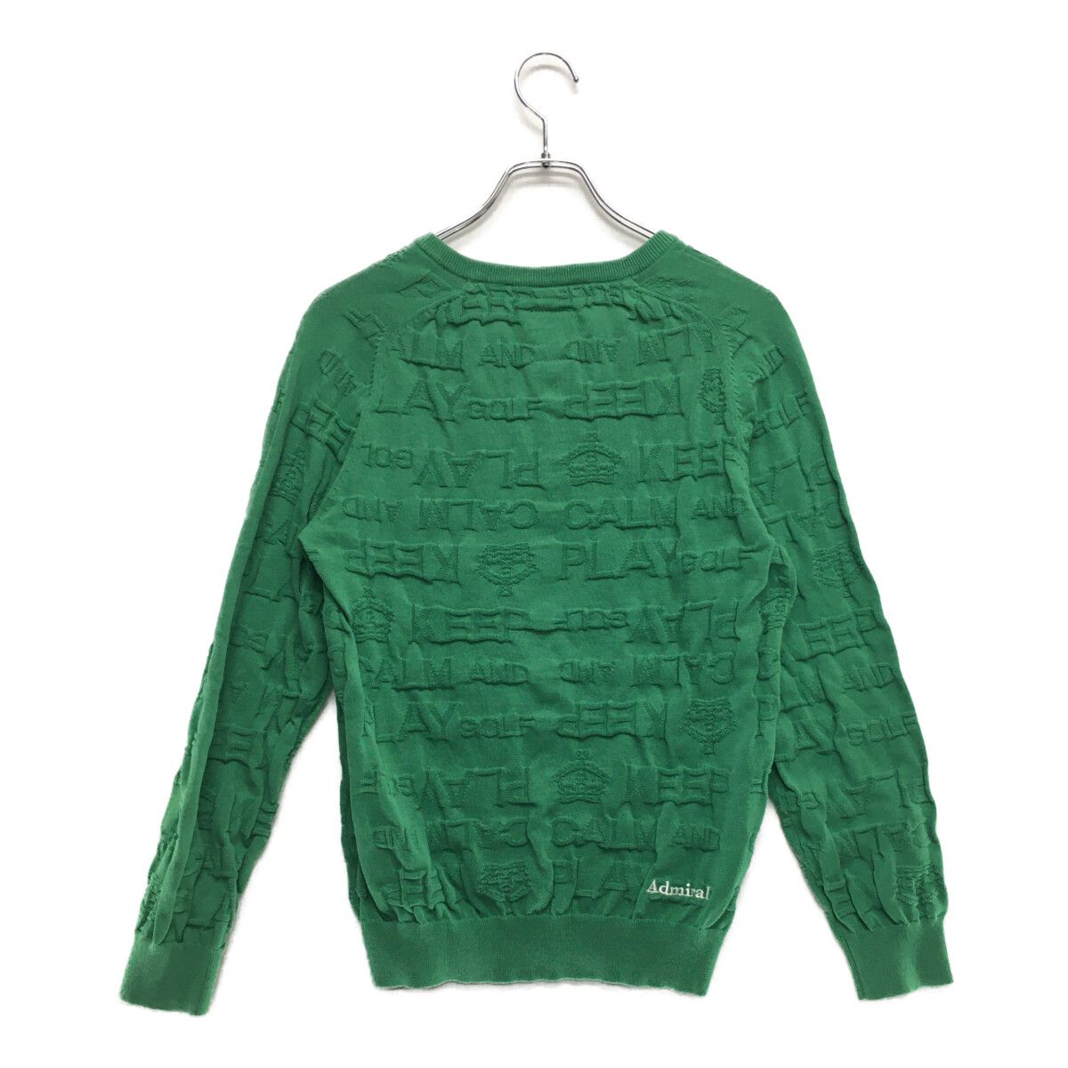 中古 メンズ アドミラルゴルフ Admiral Golf セーター M 緑