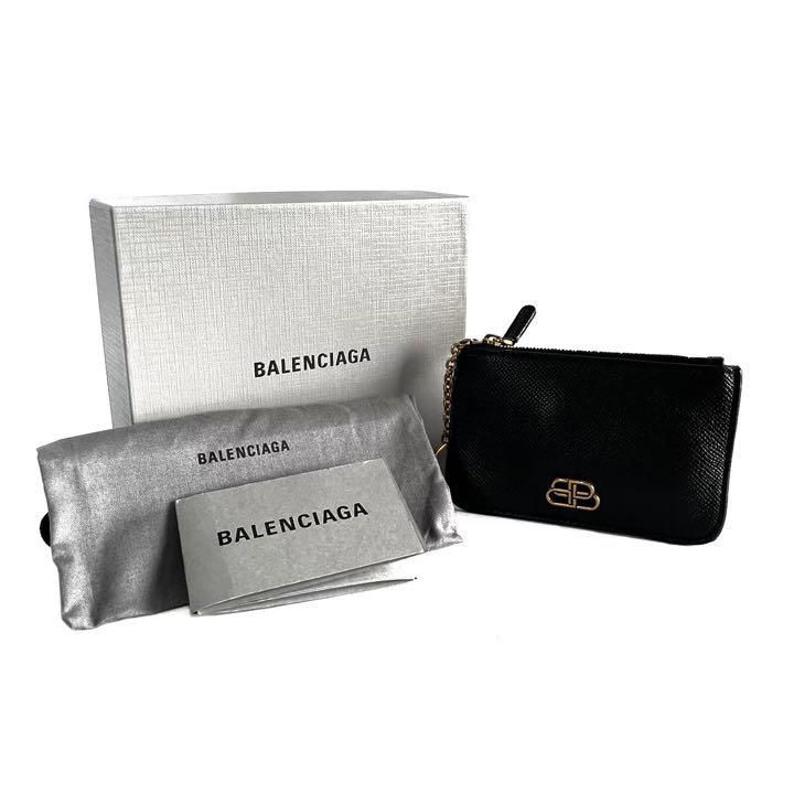 BALENCIAGA バレンシアガ コインケース 小銭入れ BBロゴメタル - メルカリ
