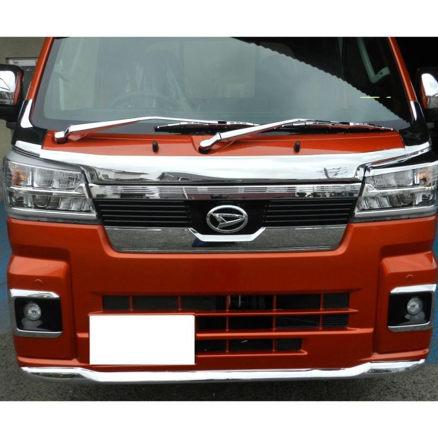 ダイハツハイゼットジャンボ純正品 フロントメッキ フォグライトメッキ