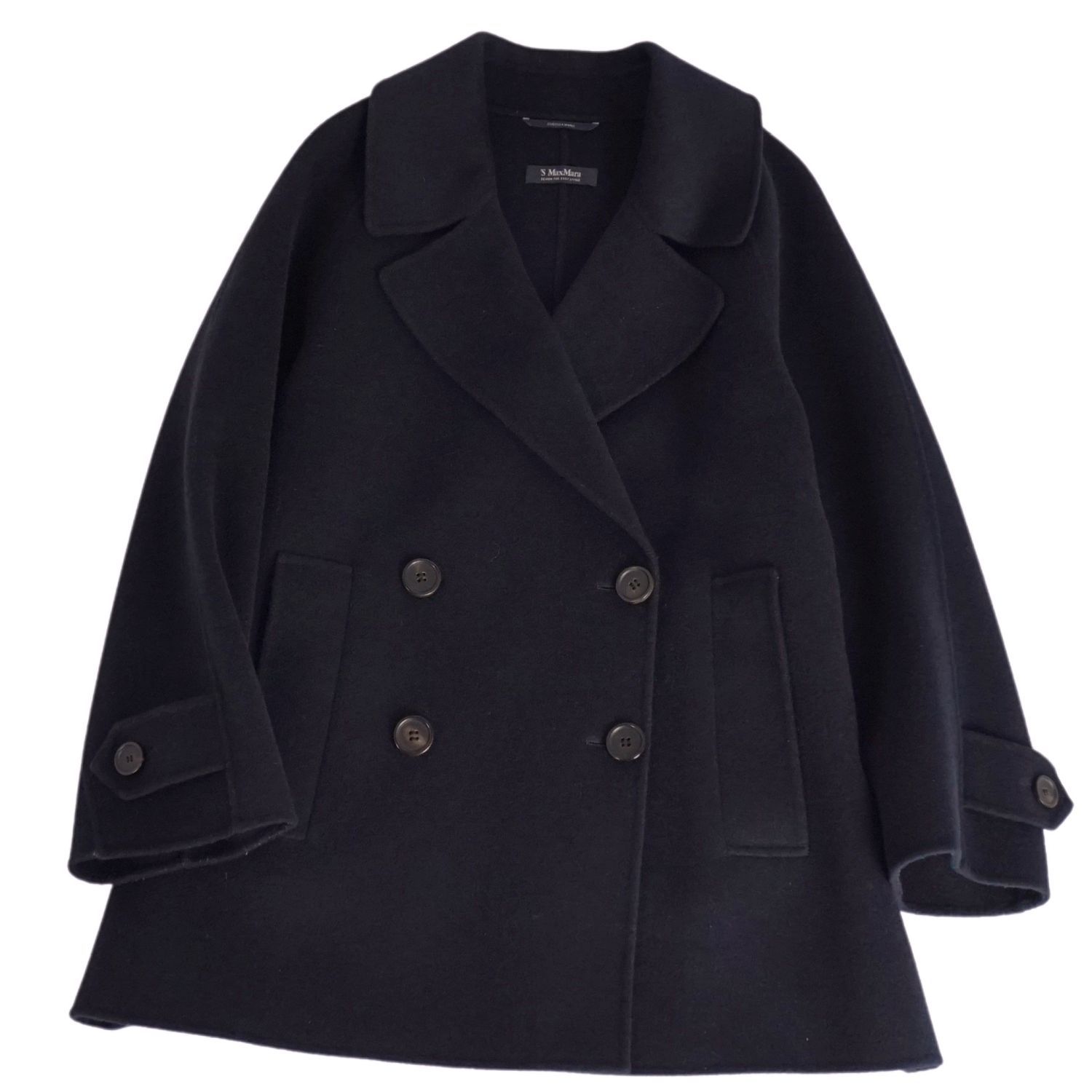 マックスマーラ S MaxMara コート cucito a mano ク