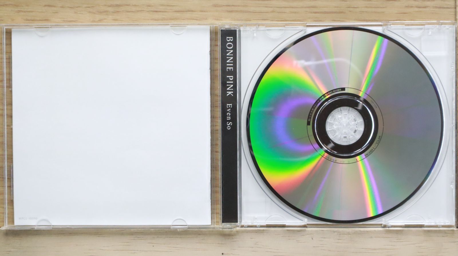 国内盤CD☆ボニー・ピンク/BONNIE PINK□ Even So 【WPCL10090