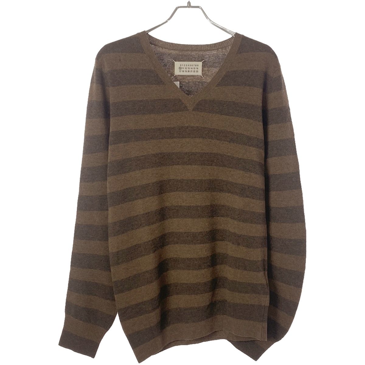 Maison Martin Margiela ブラウンニットセーター S