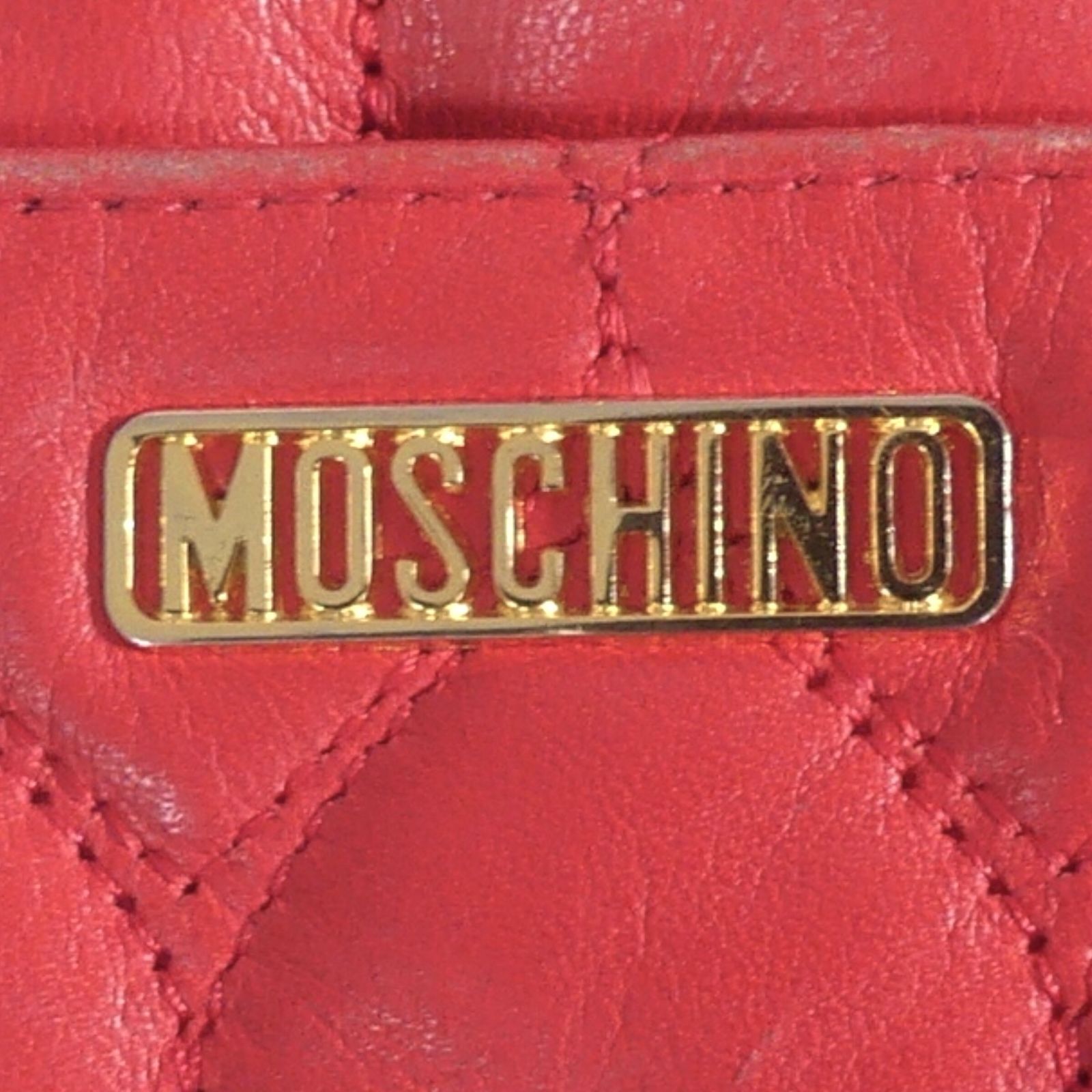MOSCHINO モスキーノ ラウンドショルダーバッグ ハンドバッグ