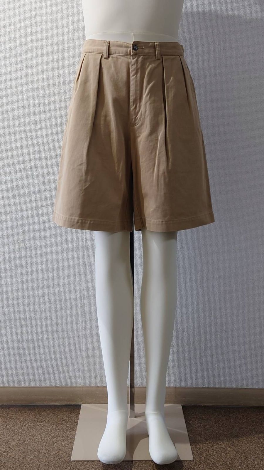 90’s Polo Ralph Lauren メキシコ製 Tyler Short” ツータック チノショーツ W32