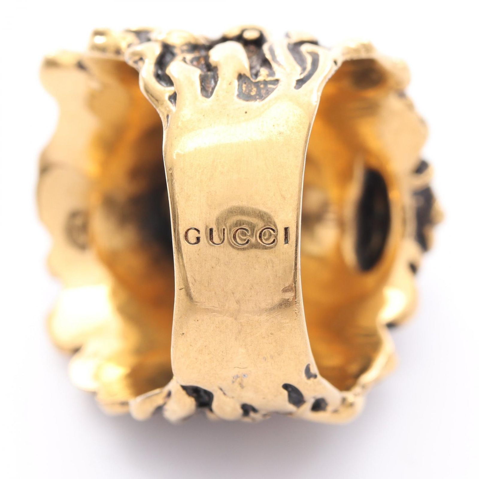 グッチ GUCCI リング・指輪 ライオンヘッド ゴールド GP