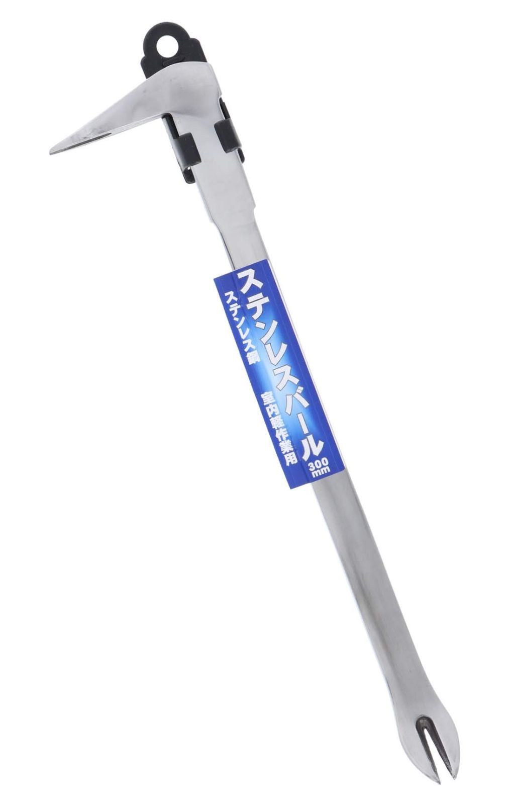 Color:シルバー_Size:300mm 高儀(Takagi) GISUKE ステンレスバール 300mm【ステンレス製で錆びにくい】【てこの原理で釘抜き】