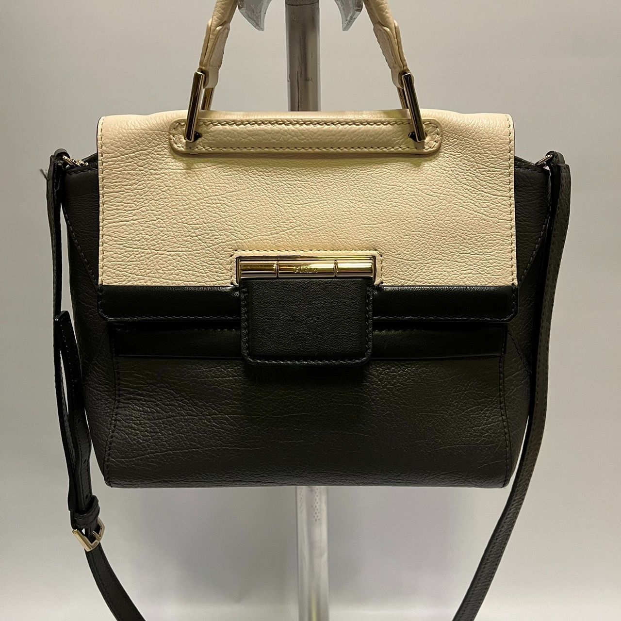 極美品】FURLA フルラ 2 WAY アルテーシア ショルダーバック ツートン 