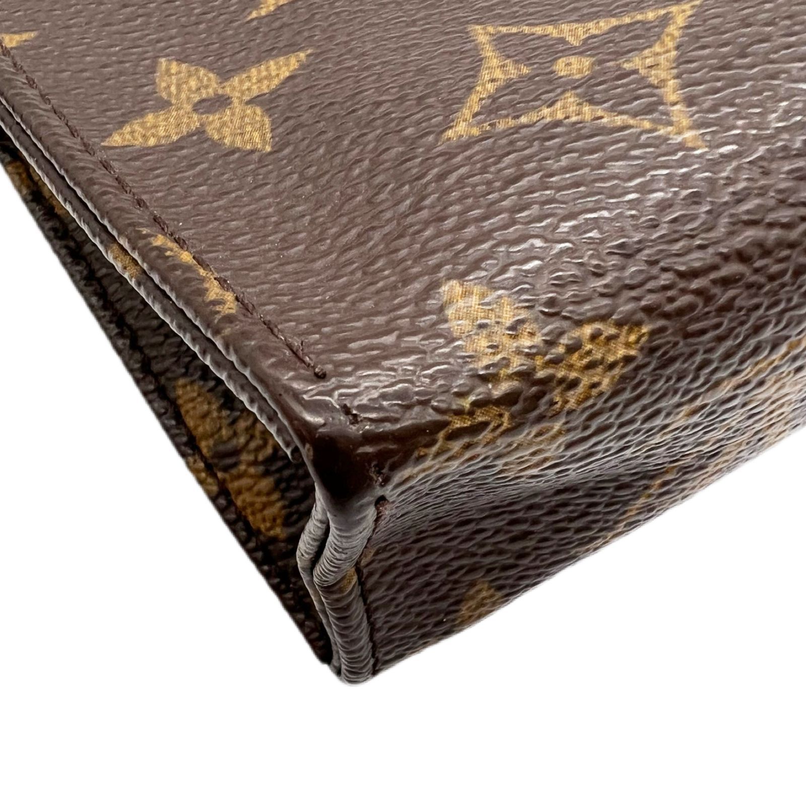LOUIS VUITTON ルイ ヴィトン モノグラム ポッシュ トワレット15 ミニ 