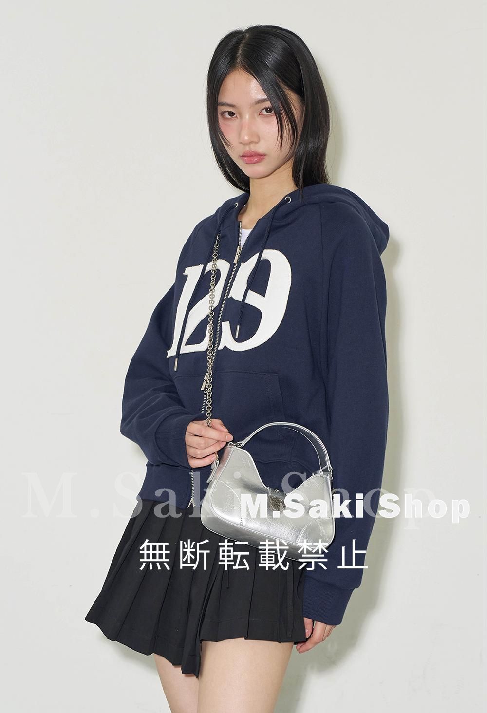 ☆韓国の人気☆【ILLIGO】 129 Logo Patch Hooded Zip-up