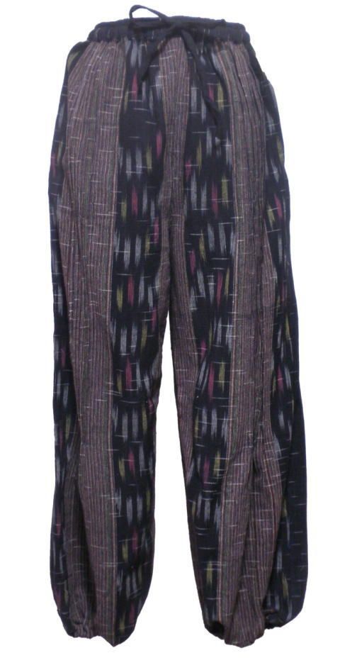 シルク絹100% 美肌 薄手ワイドパンツ パンツ カジュアルパンツ XL