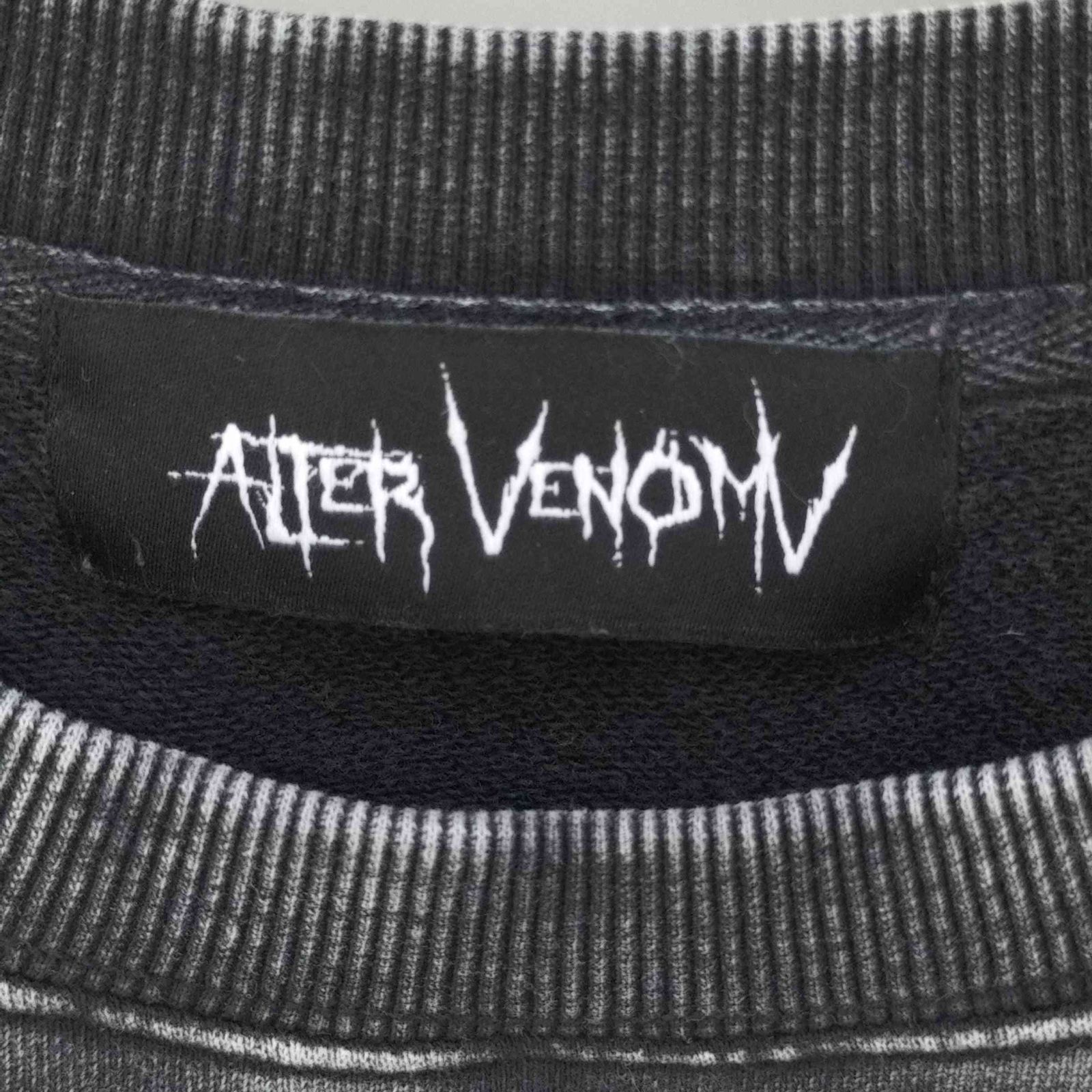 オルターベノム ALTER VENOMV グラフィックプリント スリーブジップ