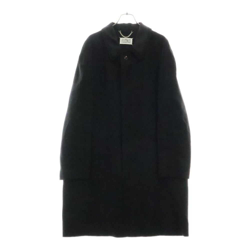 Maison Margiela メゾンマルジェラ 23AW ステン コート ウール ロングコート ブラック SI0AA0003 S54959