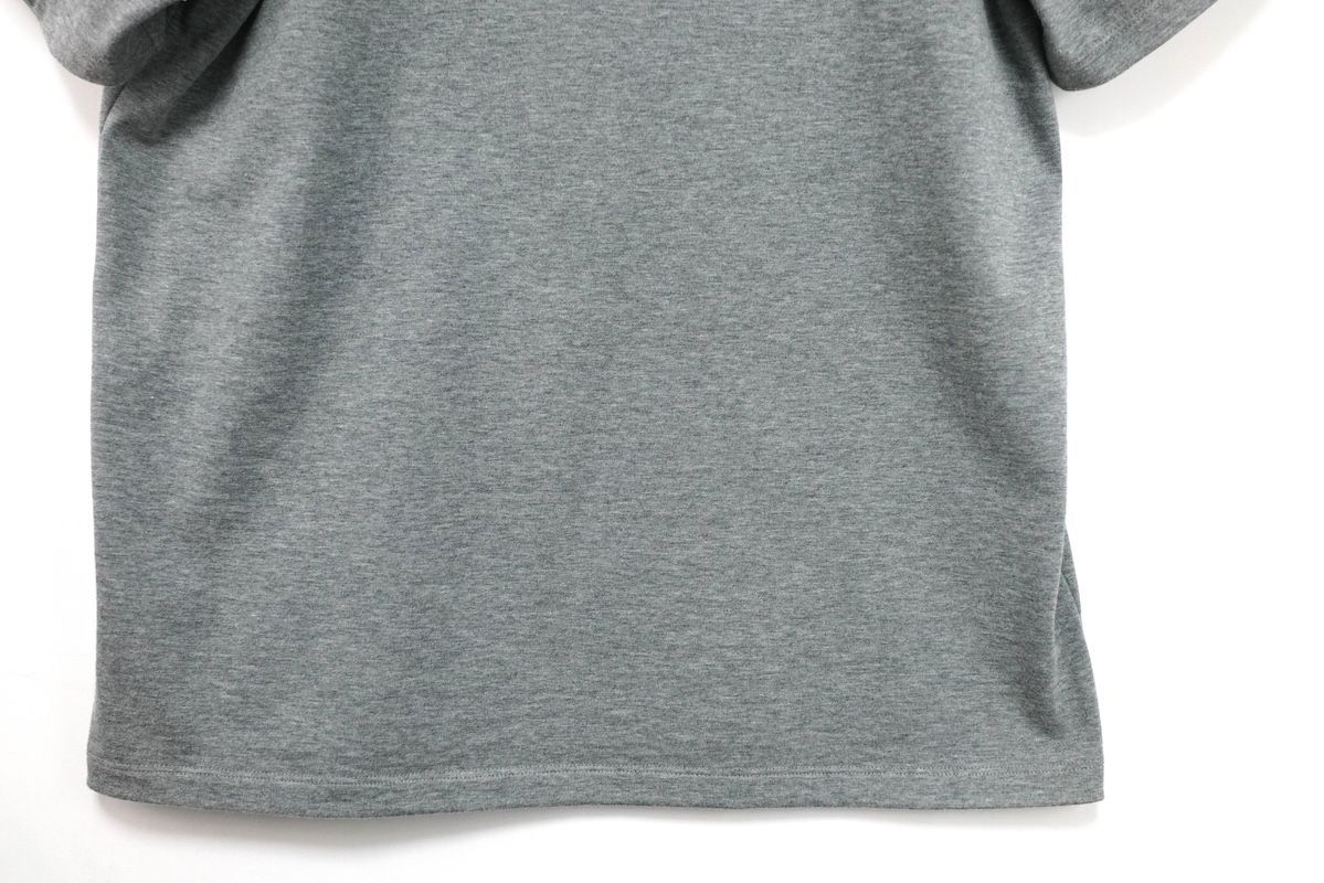 グッチ ロゴプリントTシャツ グレー ☆GUCCI グッチ プリント コットンジャージー グレーTシャツ