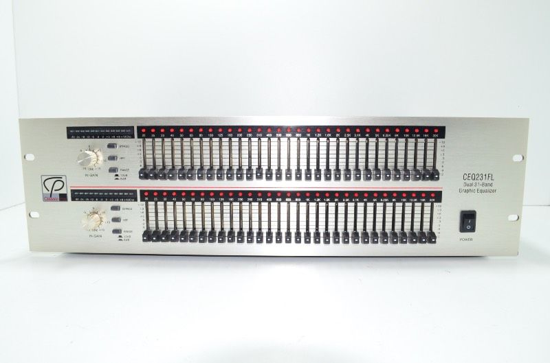 クラシックプロ Classic Pro CEQ231FL デュアル31バンド グラフィックイコライザー PA機器 音響機材