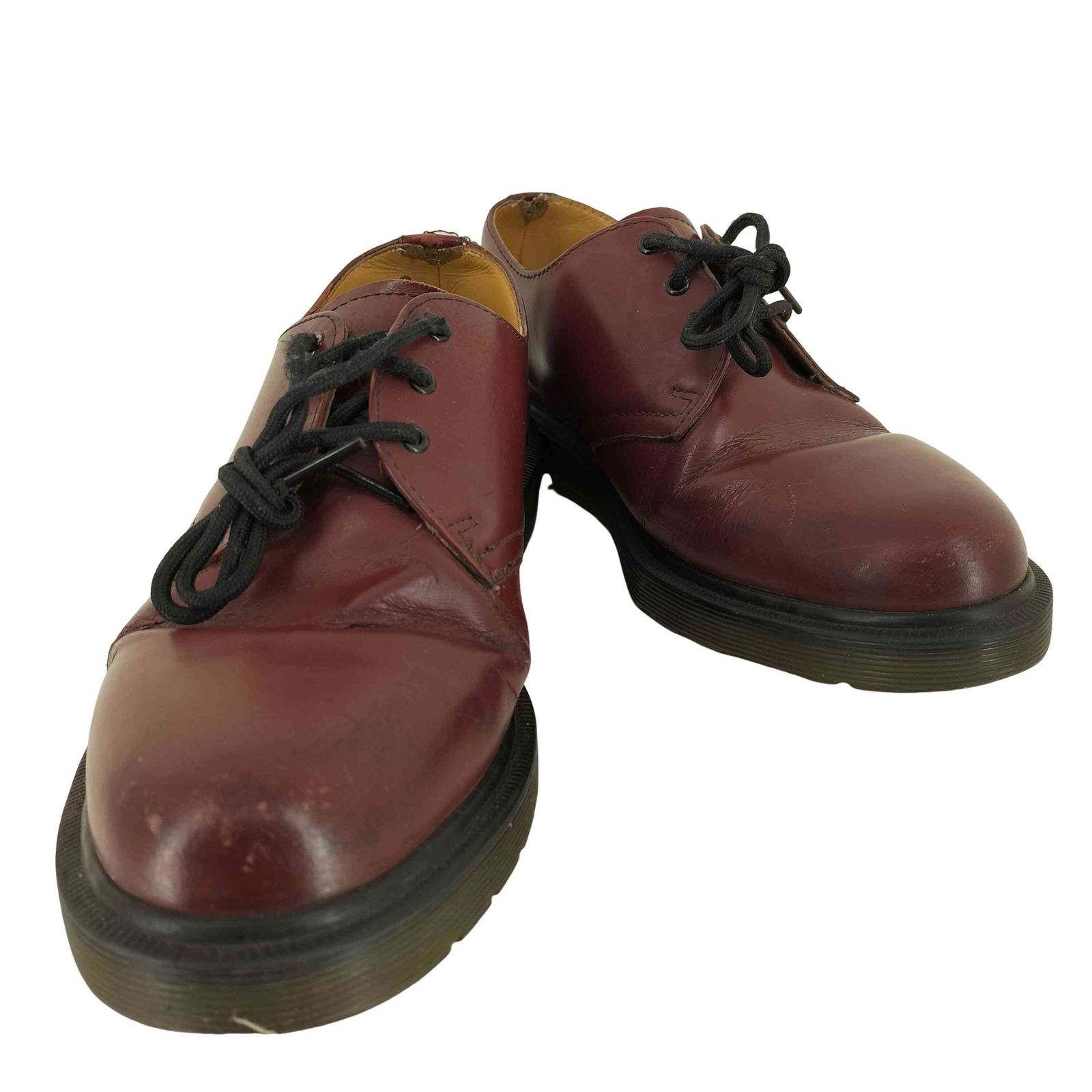 【希少 英国製】Dr.Martens 3ホール UK7(26cm) ブラウン ドクターマーチン Dr.Martens イングランド製 3ホールシューズ