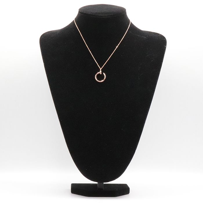 CARTIER カルティエ ジュストアンクル ネックレス ダイヤモンド ピンク  